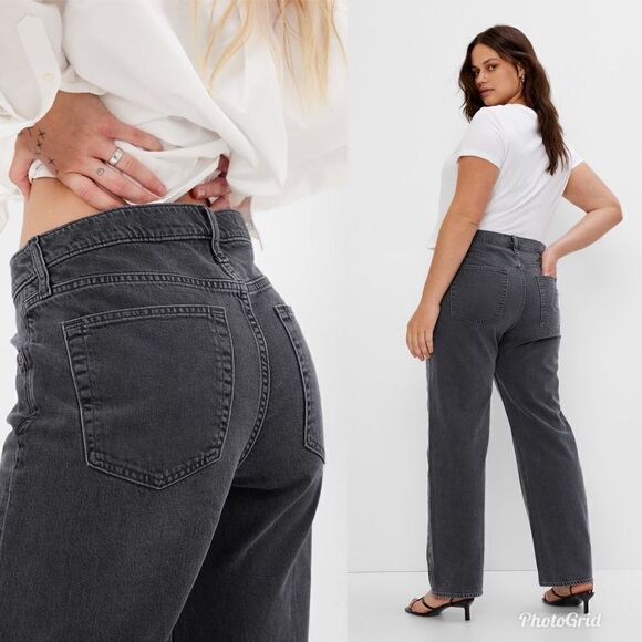 GAP Mid Rise Cotton '90s Loose Jeans - Picture 2 of 12